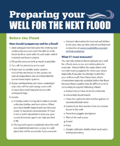 Preparing Your Well For The Next Flood 9